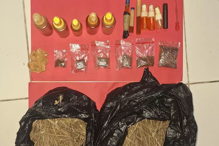 Polres Sukoharjo Ungkap Peredaran Ganja dan Tembakau Sintetis, Satu Pengedar Ditangkap