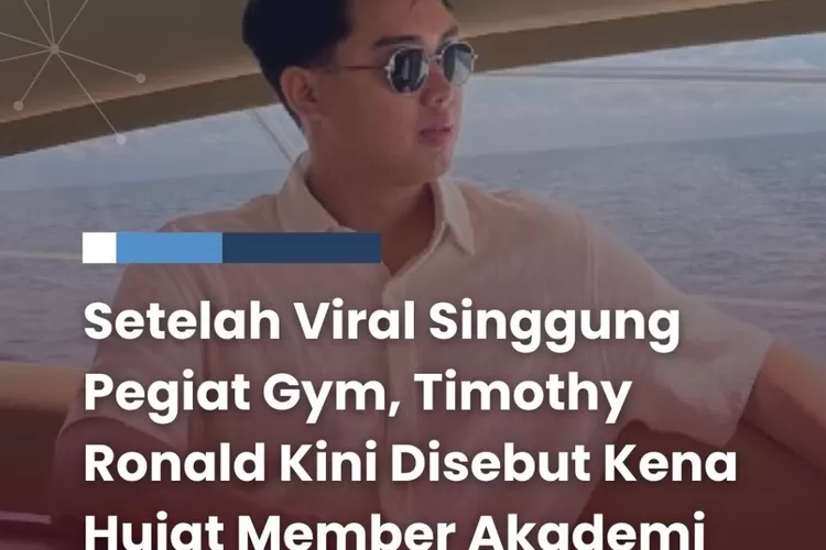 Viral! Influencer Timothy Ronald menuai kecaman soal gym dan tudingan Akademi Crypto rugikan member. (Instagramtimothironaldd)