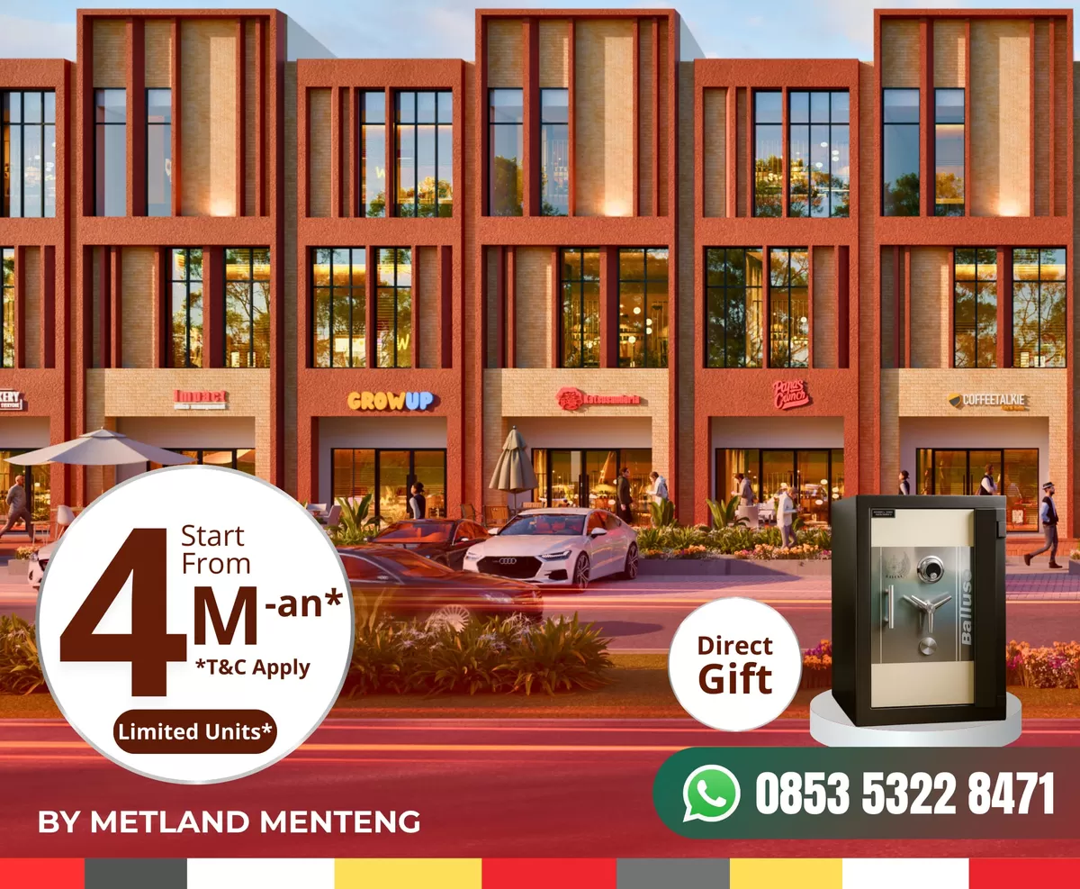 Ruko Americano: Hub Bisnis Baru di Boulevard Utama (Istimewa)