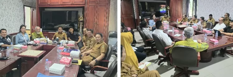 Pertemuan Bupati Parigi Moutong (Parimo) dengan pengusaha udang pada Selasa 30 September 2025. Pertemuan sekaligus diskusi itu dihadiri anggota DPRD Parimo dan jajaran OPD terkait. (Foto: IST).