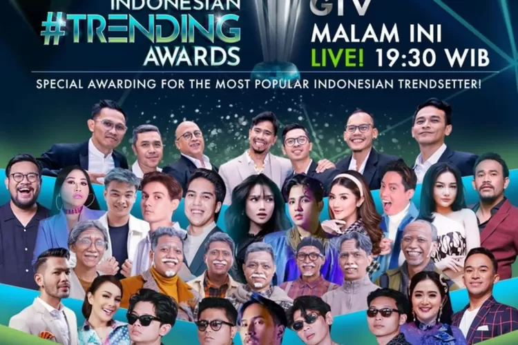 Daftar nominasi Indonesian Trending Awards 2024.