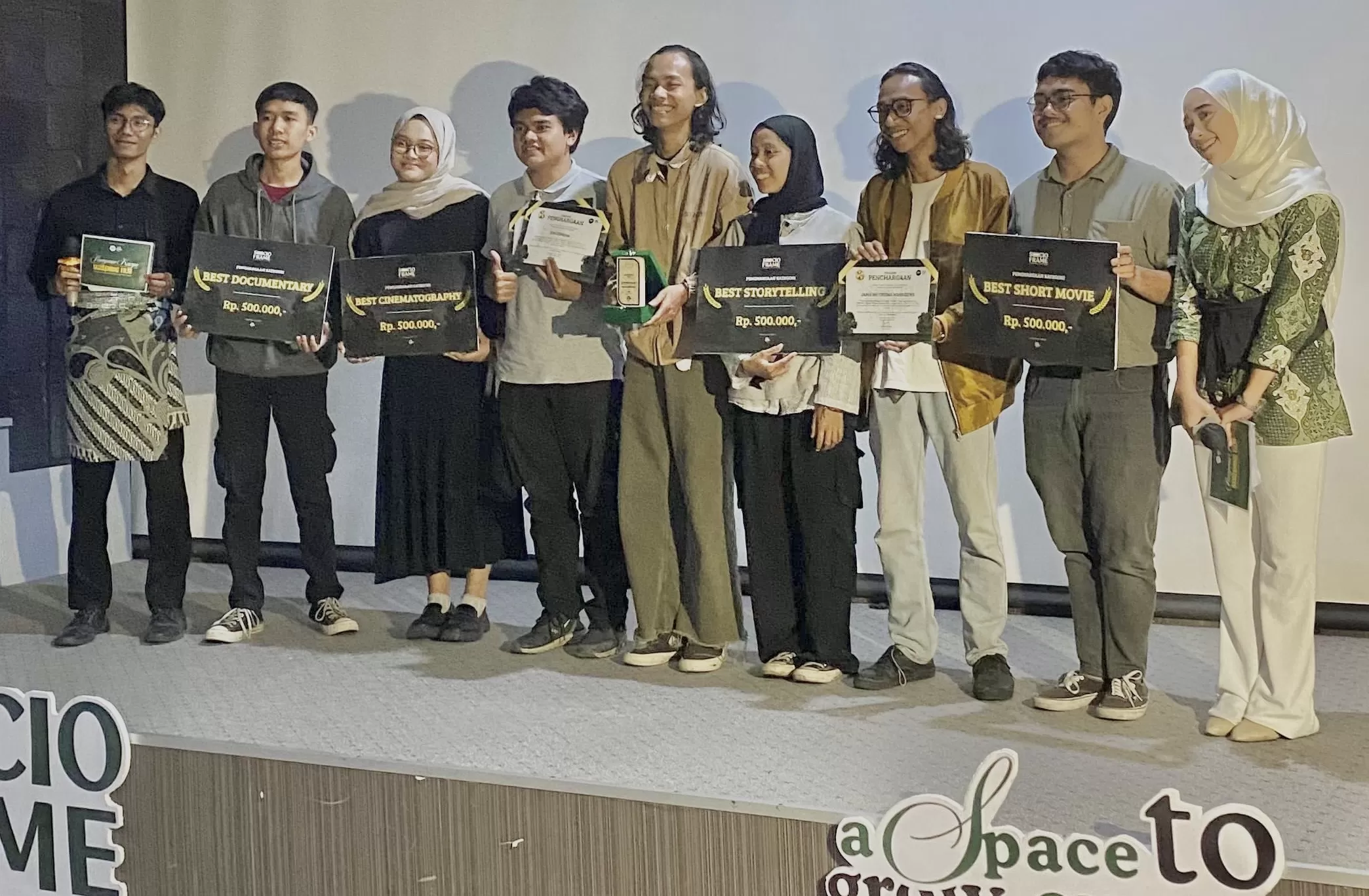 Para pemenang SocioFrame Competition  (Ist)