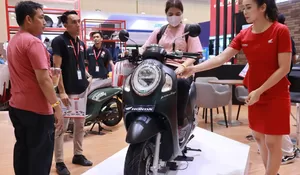 Model Terbaru Honda Scoopy Jadi Favorit Pengunjung IMOS Plus 2023