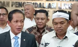 Bahas Pemulihan DAS Ciliwung dan Sampah, KDM Temui Menteri LH