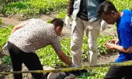 Penemuan Mayat Ditengah Sawah, Diduga Maling Motor Tewas Dimassa   