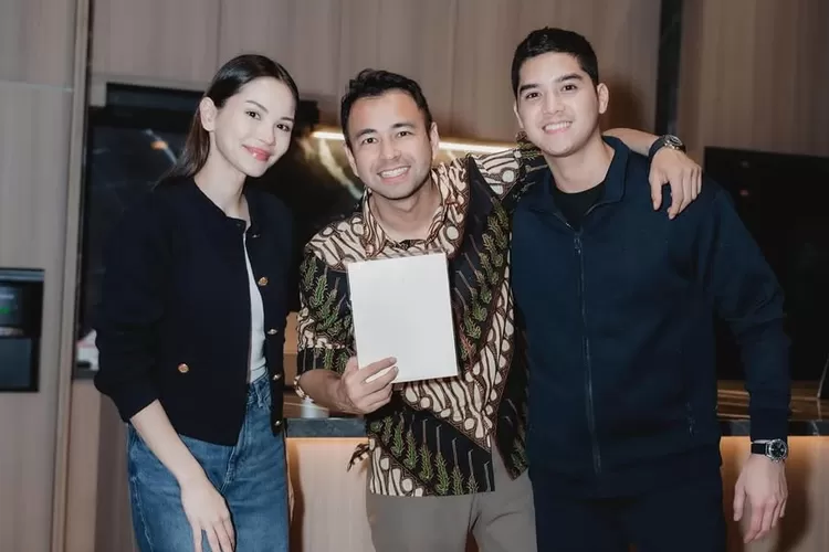 Raffi Ahmad kumpul bareng Al Ghazali dan Alyssa Daguise (Foto: Gorajuara/ Instagram/ @raffinagita1717)