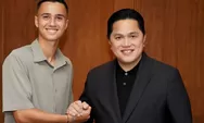MANTAP PISAN! Erick Thohir Ajak Adik Pemain AC Milan Makan Malam, Begini Respons Eliano Reijnders