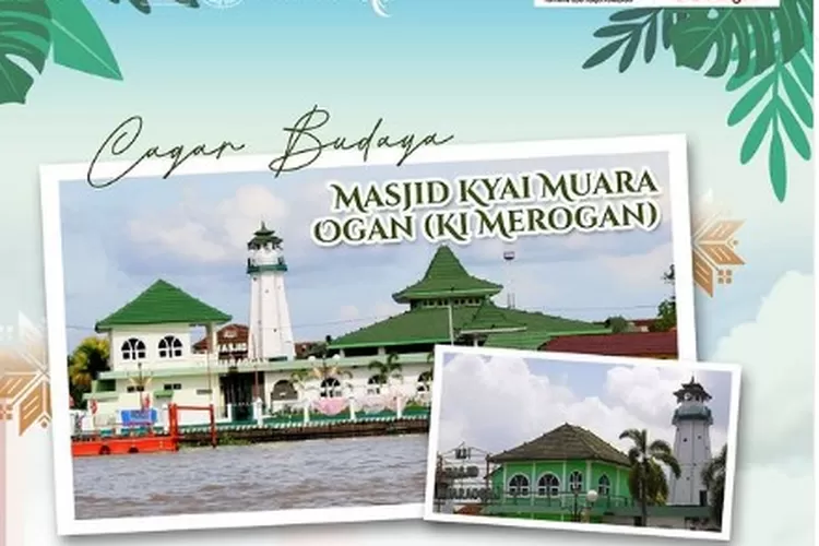 Masjid Ki Merogan (tangkapan layar instagram @kebudayaanpalembang)