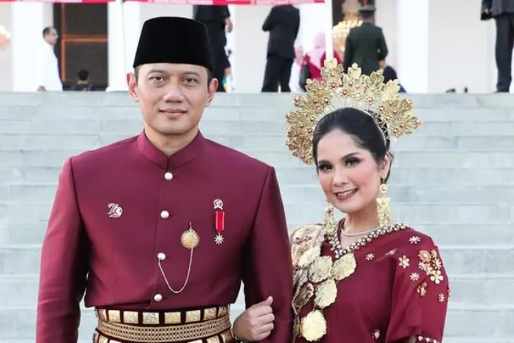 Kenakan Pakaian Adat Bugis saat HUT ke-79 RI di IKN, AHY Pemenang Busana Adat Terbaik