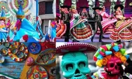 10 Kebudayaan unik Meksiko yang menarik dan khas, salah satunya adalah Dia De Los Muertos atau perayaan Tengkorak gula