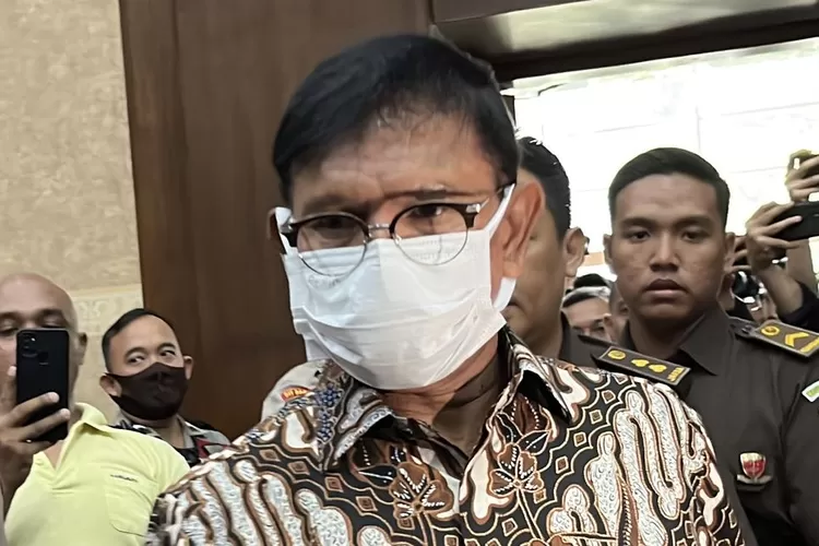 Upaya hukum Johnny Plate kandas MA resmi tolak PK kasus korupsi BTS 4G putusan 15 tahun penjara dinyatakan inkrah. (HukamaNews.com / Net)