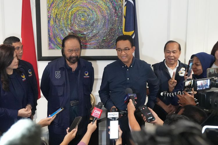 Ketua Partai Umum Nasdem Surya Paloh Puji Anies Baswedan Di Debat Capres Terakhir :Sangat Impresif