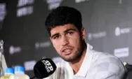 Cedera otot, Carlos Alcaraz dipastikan absen di Madrid Open 2025
