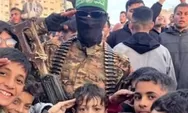 Momen haru saat Brigade Al Qassam sambut ribuan warga Palestina yang kembali, remaja Gaza dan orang tua ucapkan terimakasih kepada para pejuang Hamas