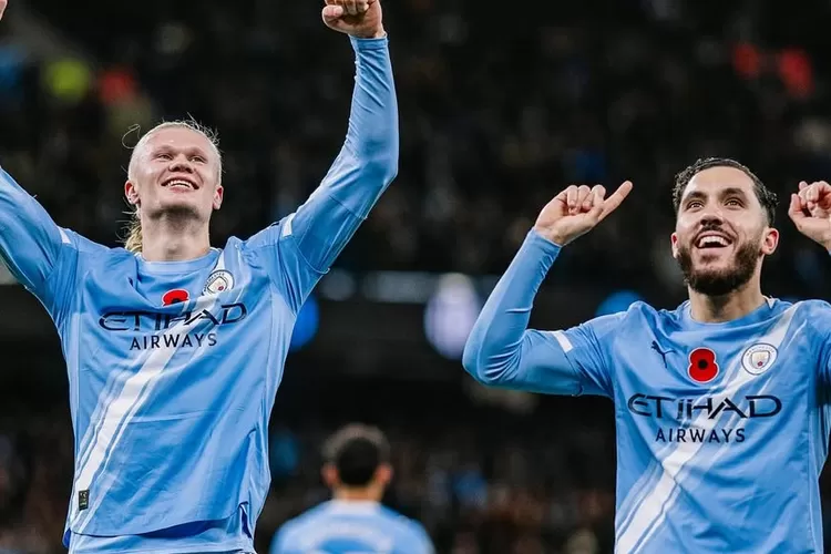 Manchester City berhasil bungkam Bournemouth dan merangsek ke posisi dua Liga Inggris. (Instagram/ @mancity)