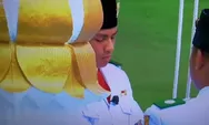 Keren, yang Jadi Pembentang Sang Saka Merah Putih di Istana Negara itu Siswa Samarinda 
