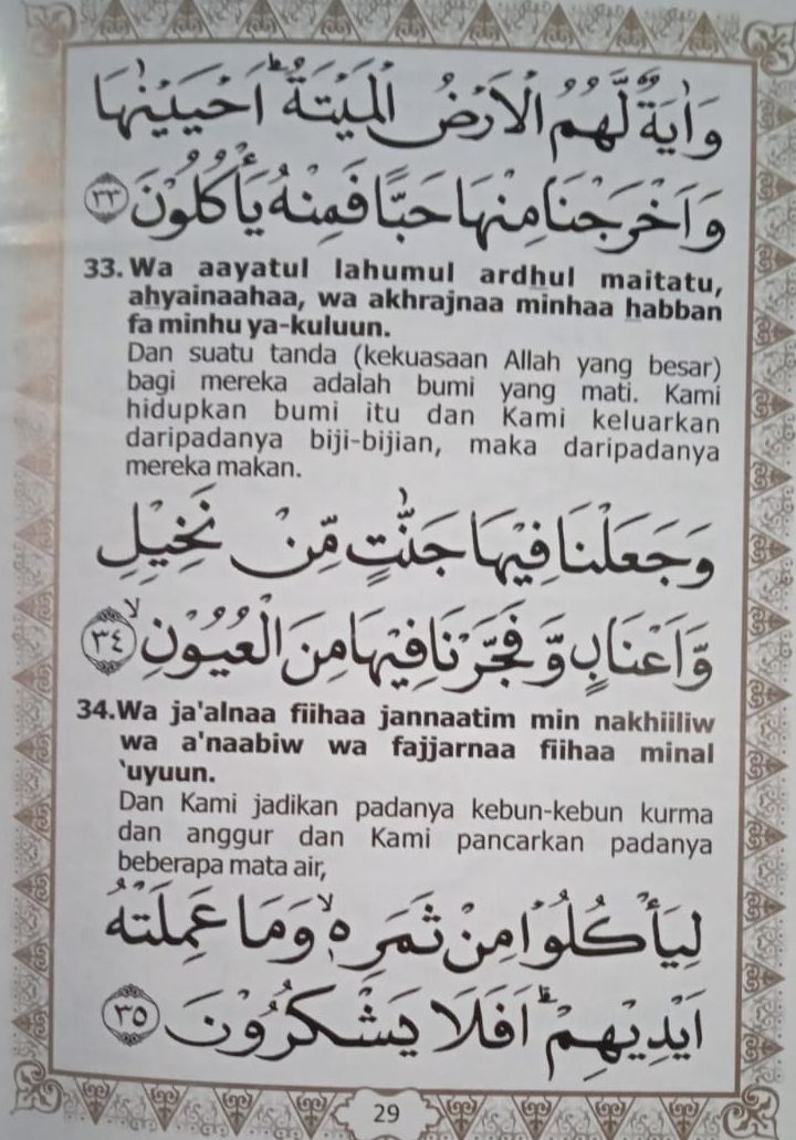 Malam Jumat, Ini Bacaan Surat Yasin Lengkap Dengan Latin Dan Terjemahan ...