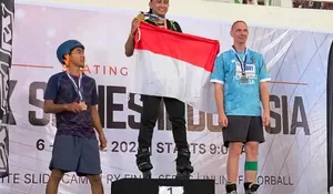 Bapak dan Anak Duren Seribu Depok Harumkan Indonesia, Juara Sepatu Roda di Kejuaraan Internasional