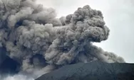 Erupsi Marapi Kembali Terjadi, Abu Vulkanik Menyelimuti Batu Palano