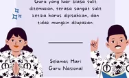 Cara Membuat Kartu Ucapan Selamat Hari Guru Nasional 25 November 2023 yang Praktis tanpa Ribet