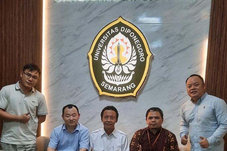 Sekolah Vokasi Undip Inisiasi Kerjasama Dengan Perusahaan Ternama Cina