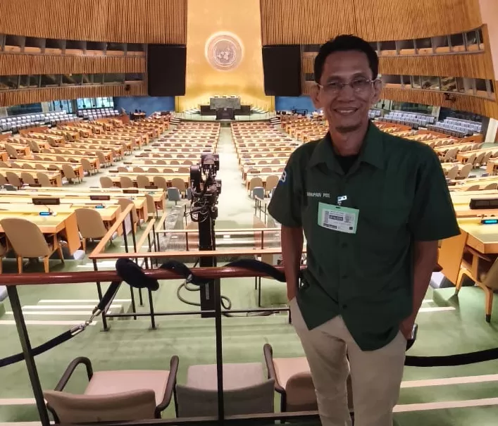 AJANG KONSOLIDASI: Plt Ketua SPS Kaltim, Ajid Kurniawan. (ISTIMEWA)