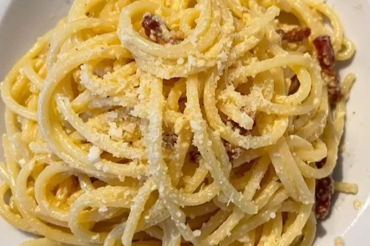 Resep dan Cara Memasak Spaghetti Carbonara Untuk Sajian Awal Tahun ...