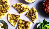 Resep praktis untuk menu berbuka puasa, Roti Manakish atau Pizza khas Lebanon