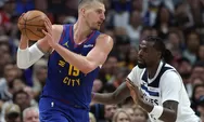 Wolves Tekan Juara Bertahan, Nuggets Tumbang Telak di Gim 3