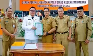 Bupati Delis Angkat Arif Paskal Pokonda sebagai Plt Kadis Kesehatan Morut