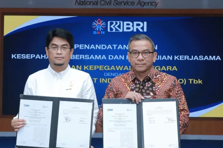 BRI Perkuat Sinergi dengan Badan Kepegawaian Negara untuk Peningkatan Layanan Perbankan.