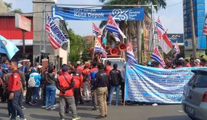 Demo! Karyawan Hotel Bumi Wiyata Depok Tuntut Gaji hingga THR, Nama Nina Suzana Disebut-sebut