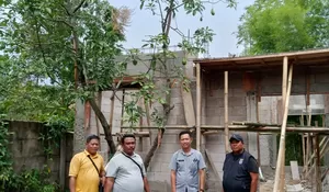 Mengintip Pembangunan Posyandu RW13 Kelurahan Bojongsari Depok : Capai 50 Persen, Telan Rp180 Juta