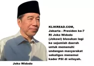 Jokowi akan Blusukan Lagi Penuhi Undangan Masyarakat dan Kader PSI