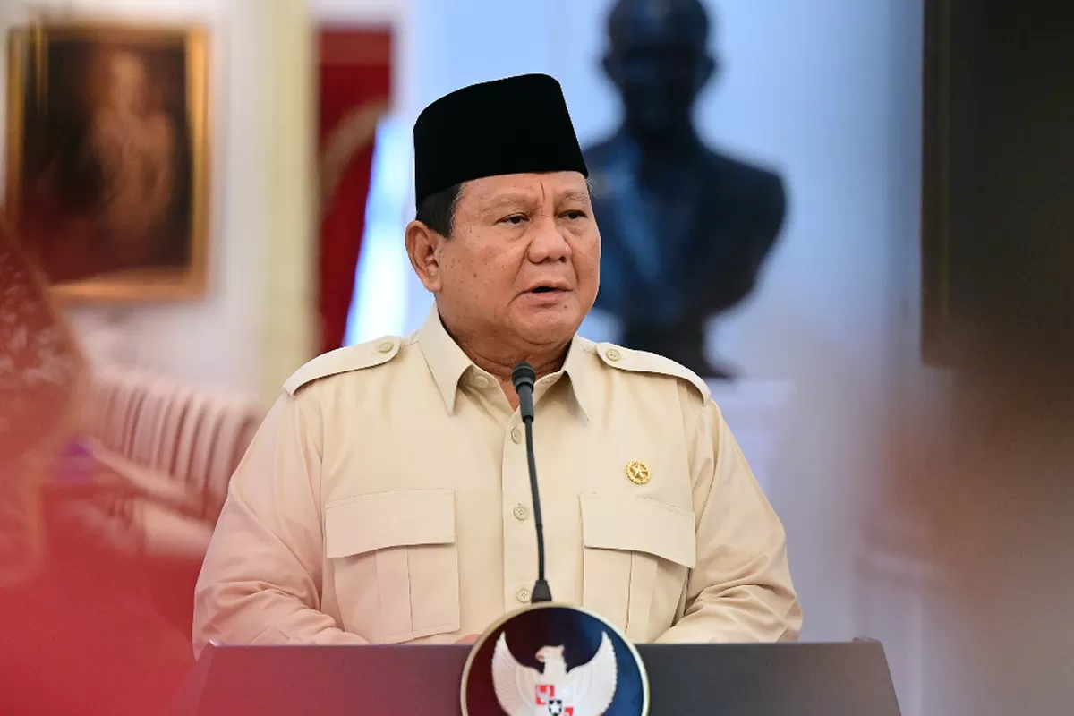 Presiden RI Prabowo Subianto./ksp.go.id