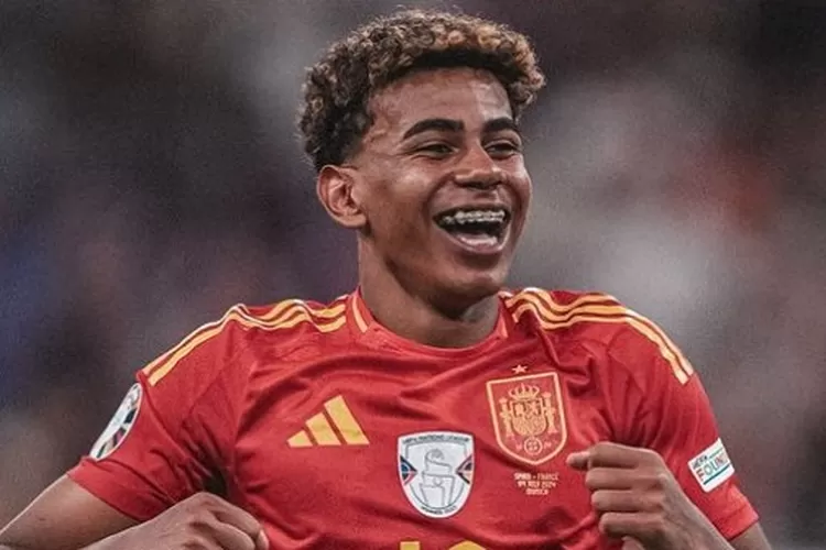 Bocah ajaib asal Spanyol, Lamine Yamal yang sukses cetak rekor di Euro 2024