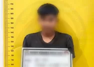Acak-acak Kampung Panger, Satgas Antinarkoba Polda Riau Tangkap Seorang Pengedar