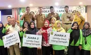 Keberadaan Bank Sampah Selain Kurangi Volume Sampah Juga Miliki Nilai Ekomonis Melalui Produk Berkualitas