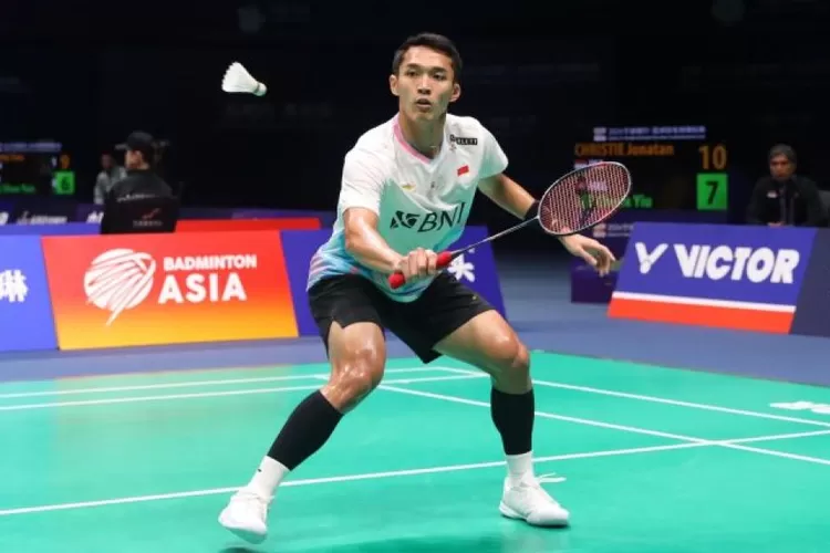 Jonatan Christie, pemain bulutangkis tunggal putra Indonesia  (Elizabeth Widowati )