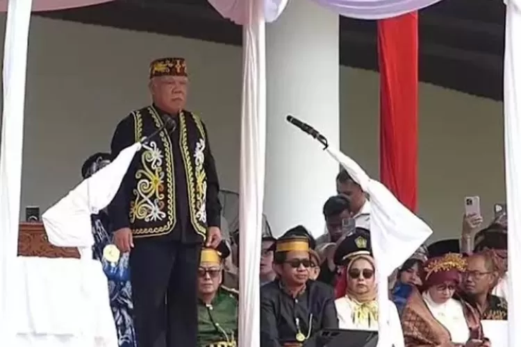 Basuki Hadimuljono Pimpin Upacara HUT RI di IKN, Tunjukkan Semangat Kebangsaan