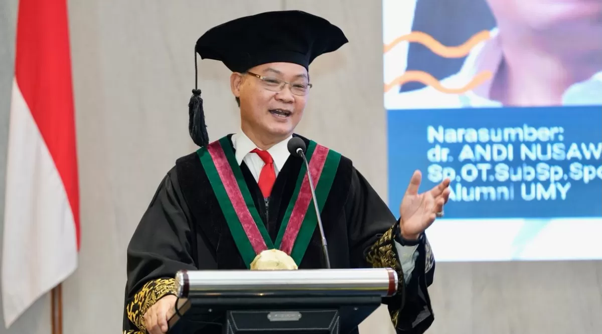 Rektor UMY, Prof. Dr. Achmad Nurmandi, M.Sc. dok. Humas UMY