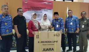 25 Penerima Manfaat Se-Cinere Depok Terima Bantuan Kemensos