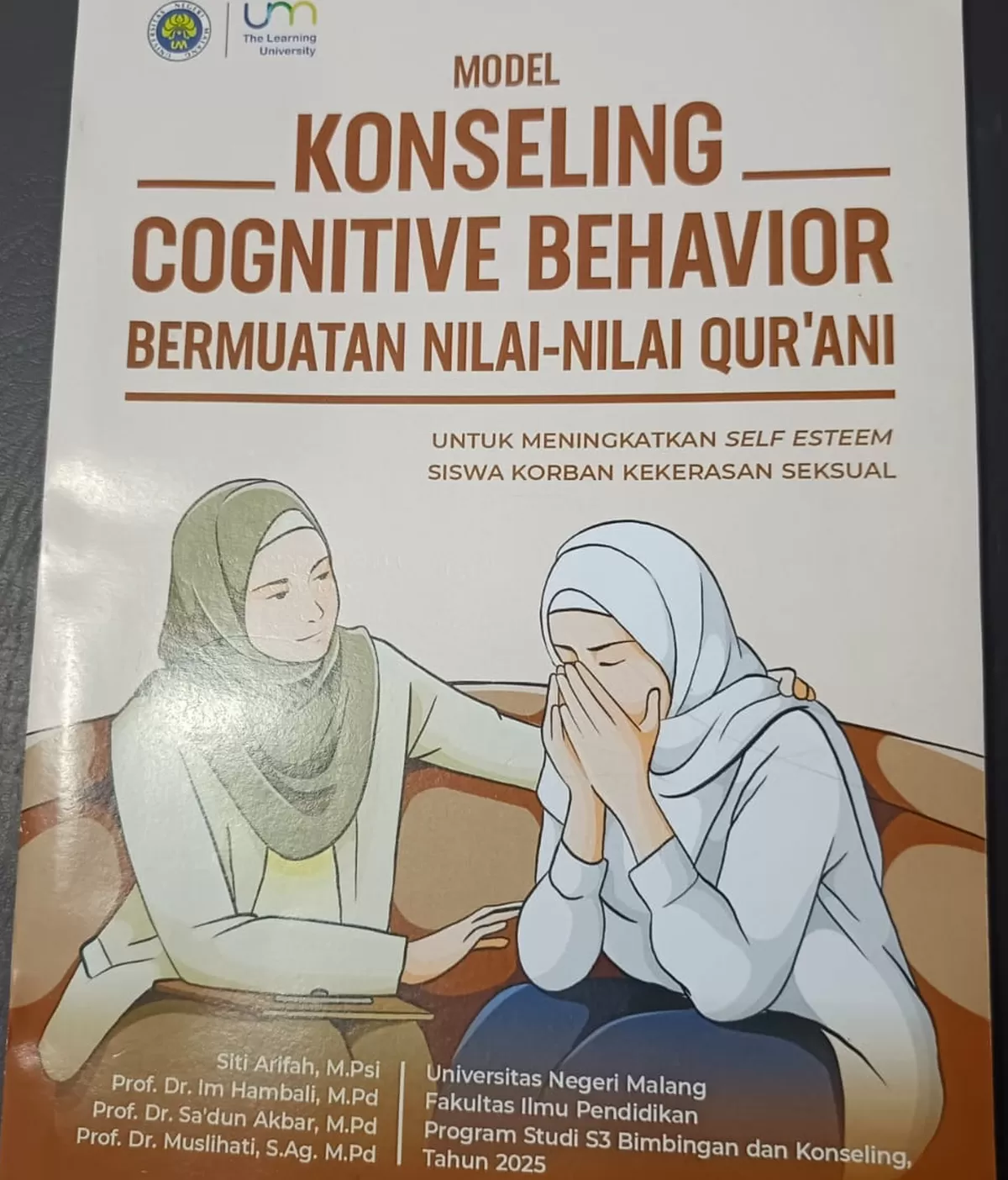 Cover hasil penelitian model konseling berbasis nilai Quran. (SketsaNusantara.id)