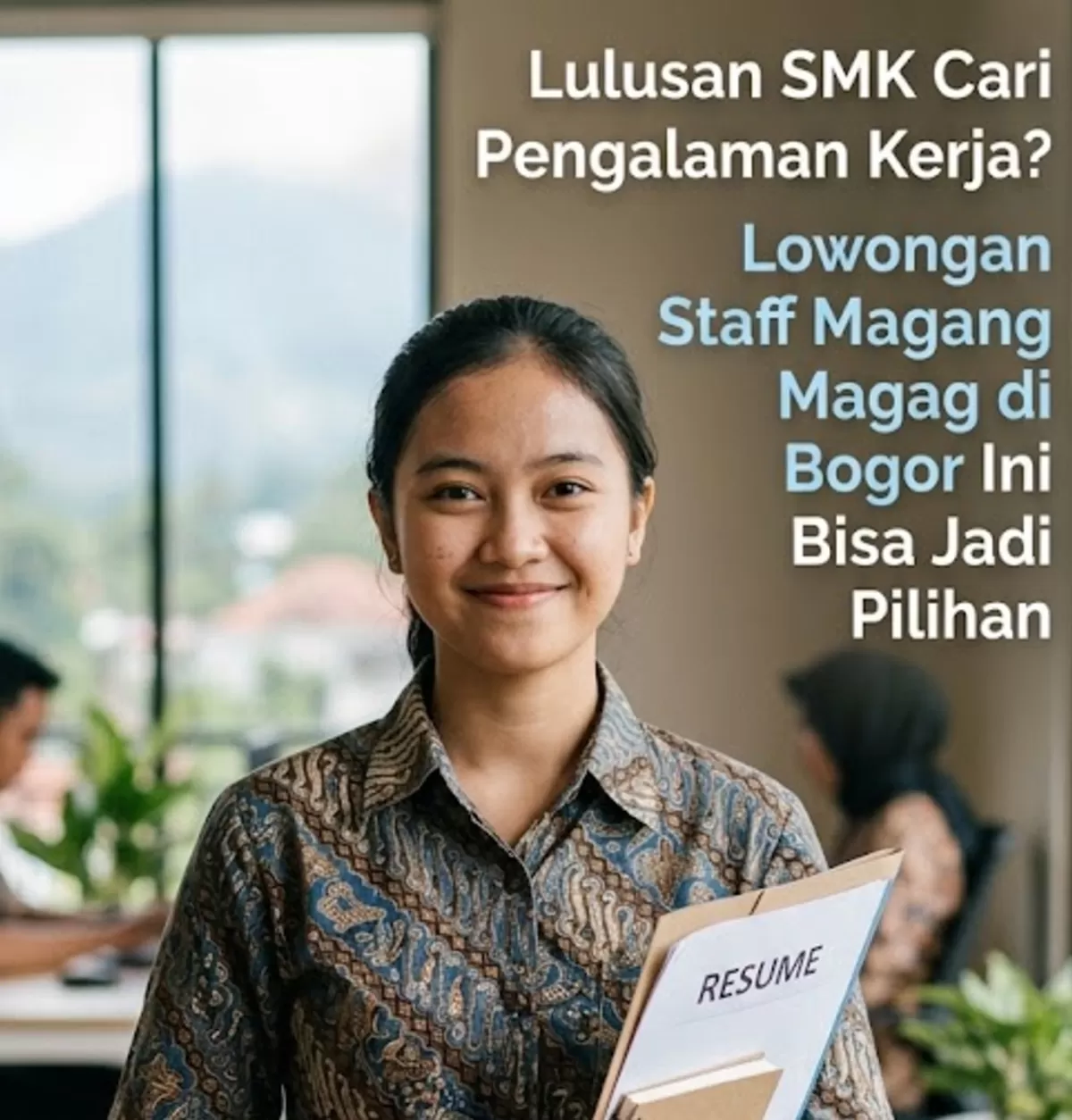 Lulusan SMK Cari Pengalaman Kerja? Lowongan Staff Magang di Bogor Ini Bisa Jadi Pilihan (Foto: Ide Nusantara.com)