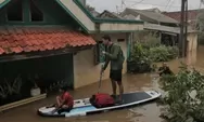 Kondisi terkini: Tiga titik banjir di Jabodetabek masih terendam