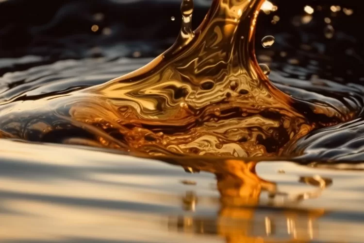 ilustrasi kebocoran oli