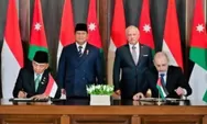 Tiba di Yordania, Presiden Prabowo disambut hangat oleh Raja Abdullah II