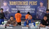 Polisi bongkar jaringan Narkoba, 2 tersangka ditangkap di Bantaran Sungai Martapura