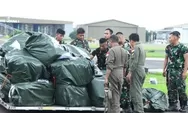 Bantuan seberat 12 ton dikirim ke Myanmar pasca gempa menggunakan pesawat Hercules