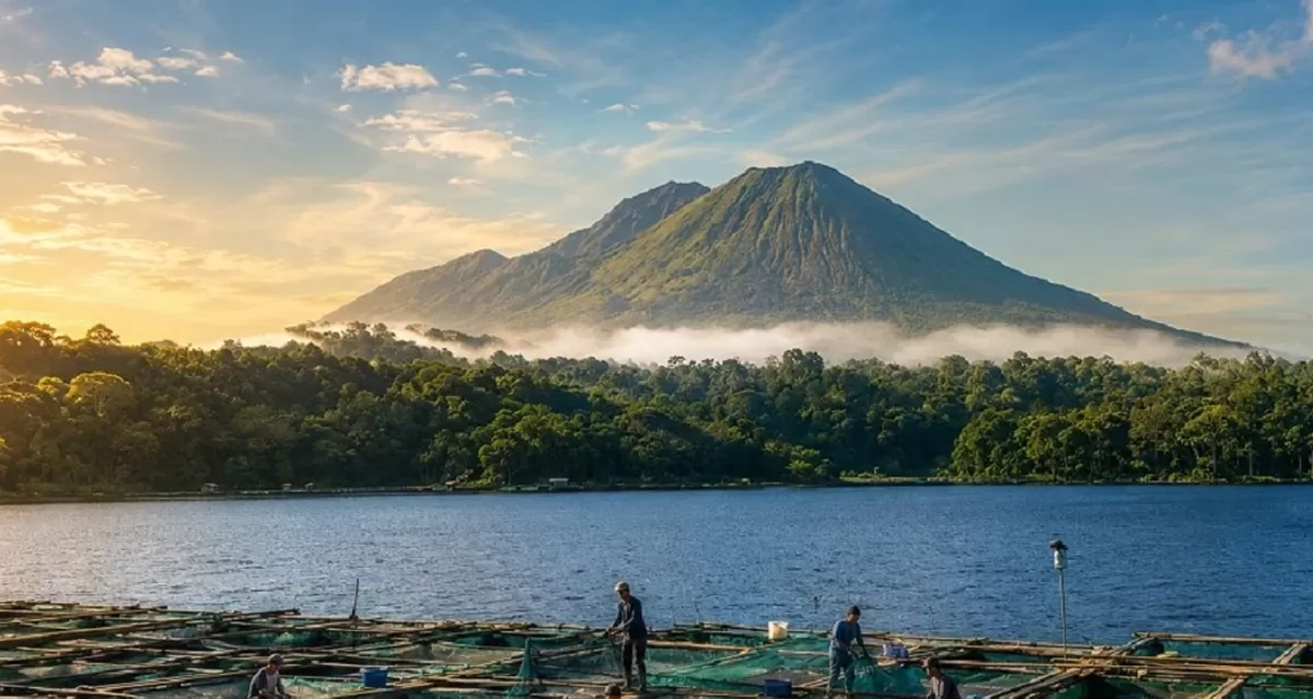 Keindahan Ratu Klakah  juga menyimpan tanda-tanda alam yang dikenal Fenomena Koyo.
